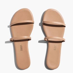 TKEES Sandals Gemma Vegan - matte nude
